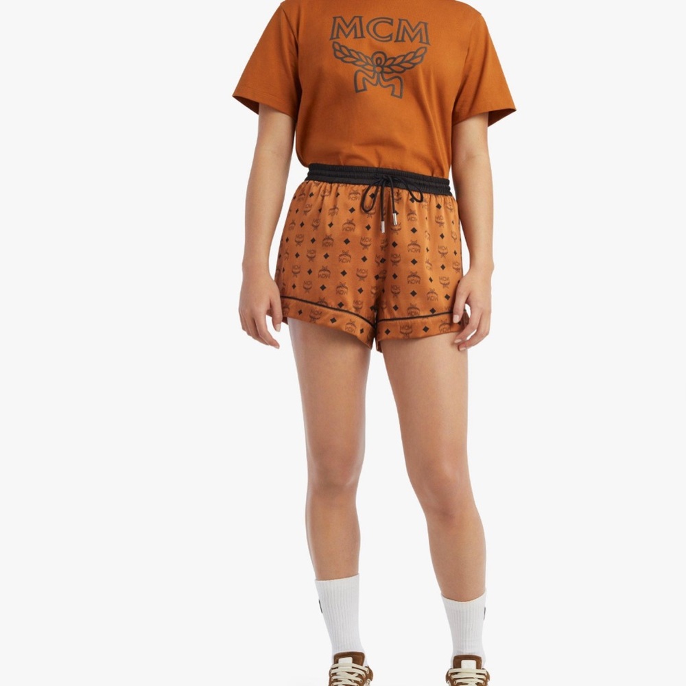 New MCM silk shorts